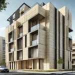 beige travertine decour